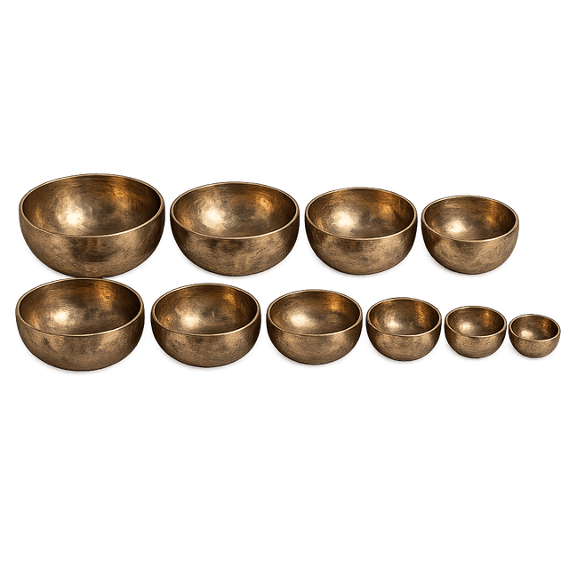 Master Chakra Healing Set (10 bowls)